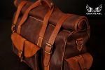 Leather Duffle Roll-Top - Image 5