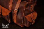 Leather Duffle Roll-Top - Image 7
