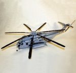 PaperCraft kit CH-53 Sea Stallion Helicopter 3d paper model crafting kit PDF plans to DIY paper craft template hobby puzzle decor