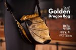 PDF & DXF Leather Golden Dragon Bag PDF Pattern