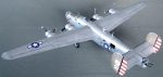 PaperCraft kit B-24 Liberator airplane 3d paper model crafting kit PDF plans to print cut & glue DIY paper craft template hobby puzzle decor - Image 5