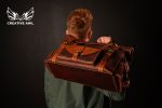 Leather Duffle Roll-Top - Image 2