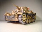 PaperCraft kit Panzer III tank 3d paper model crafting kit PDF plans to print cut & glue DIY paper craft template for hobby puzzle decor - Image 3