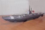 PaperCraft kit VII-D U-boat submarine 3d paper model crafting kit PDF plans to DIY paper craft template for hobby puzzle decor - Image 3