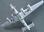 PaperCraft kit B-24 Liberator airplane 3d paper model crafting kit PDF plans to print cut & glue DIY paper craft template hobby puzzle decor - Image 10