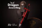 PDF & DXF Leather Dragon Sword PDF Pattern