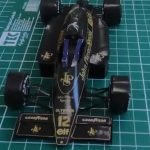 PaperCraft kit F1 Lotus 95T race car 3d paper model crafting kit PDF plans to DIY paper craft template for hobby puzzle decor