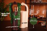 PDF & DXF Dragon Bottle Holder PDF Pattern - Image 2