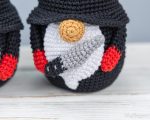 Crochet patterns Halloween gnome, Halloween Gnome amigurumi pattern, Crochet Halloween decor, Crochet Halloween ornament pattern - Image 5