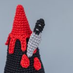 Crochet patterns Halloween gnome, Halloween Gnome amigurumi pattern, Crochet Halloween decor, Crochet Halloween ornament pattern - Image 6