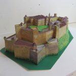 PaperCraft kit Hohensalzburg Fortress 3d paper model crafting PDF plans DIY template - Image 9