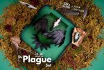 PDF & DXF Leather Dr Plague Bag and Keyring PDF Pattern - Template