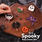 PDF & DXF Halloween Key Cover Pattern PDF Template