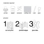 PaperCraft kit Hospices Beaune France 3d paper model crafting kit PDF plans DIY template - Image 5