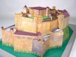 PaperCraft kit Hohensalzburg Fortress 3d paper model crafting PDF plans DIY template