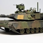 PaperCraft kit M1A2 Abrams tank 3d paper model crafting kit PDF plans to print cut & glue DIY paper craft template for hobby puzzle decor