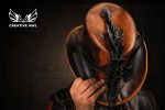 Leather Dragon Hat Pattern: Epic Cosplay (PDF & DXF) - Image 4