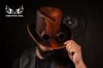 PDF & DXF Steampunk Hat pattern - Leather Patterns - Leather Template - Leather PDF Pattern - Image 3