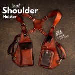 PDF & DXF Leather Suspenders, Shoulder Holster Pattern - Leather Template - Leather PDF Pattern - Leather Template
