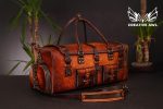 Leather Ranger Duffle Bag Pattern: DIY Weekender (PDF & DXF) - Image 6