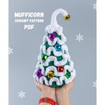 Crochet pattern Plush Christmas tree with bells, Christmas amigurumi pattern, Crochet Christmas decor pattern, Amigurumi Christmas gift