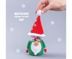 Crochet patterns Santa gnome bowl, Amigurumi Christmas gnome decor, Christmas gnome amigurumi pattern, Crochet Christmas ornaments