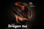 Leather Dragon Hat Pattern: Epic Cosplay (PDF & DXF)