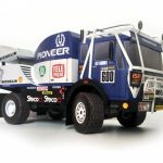 PaperCraft kit Mercedes Benz Groine Team Dakar 1986 truck 3d paper model crafting kit PDF plans to print&DIY paper craft template hobby