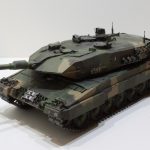 PaperCraft kit Leopard 2A5 tank 3d paper model crafting PDF plans DIY template