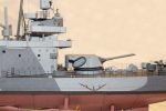 PaperCraft kit USS San Francisco cruiser 3d paper model crafting kit PDF plans to print & DIY paper craft template for hobby puzzle decor - Image 2