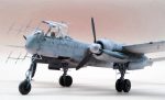 PaperCraft kit Heinkel He 219 Uhu eagle-owl airplane 3d paper model crafting PDF plans DIY template - Image 10