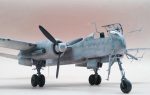 PaperCraft kit Heinkel He 219 Uhu eagle-owl airplane 3d paper model crafting PDF plans DIY template - Image 5