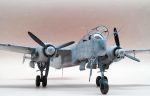 PaperCraft kit Heinkel He 219 Uhu eagle-owl airplane 3d paper model crafting PDF plans DIY template - Image 7