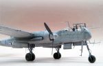 PaperCraft kit Heinkel He 219 Uhu eagle-owl airplane 3d paper model crafting PDF plans DIY template - Image 3