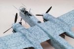 PaperCraft kit Heinkel He 219 Uhu eagle-owl airplane 3d paper model crafting PDF plans DIY template - Image 9