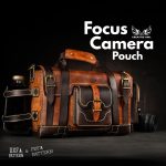 Leather Camera Bag Pattern: DIY Focus Pouch (PDF & DXF)