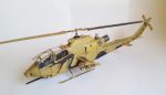 PaperCraft kit Tzefa Bell Ah-1F helicopter 3d paper model crafting kit PDF plans to print cut & DIY paper craft template hobby puzzle decor