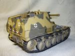 PaperCraft kit Wespe self propelled gun 3d paper model crafting kit PDF plans to print cut &DIY paper craft template for hobby puzzle decor