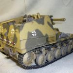 PaperCraft kit Wespe self propelled gun 3d paper model crafting kit PDF plans to print cut &DIY paper craft template for hobby puzzle decor