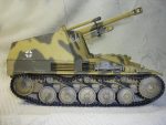 PaperCraft kit Wespe self propelled gun 3d paper model crafting kit PDF plans to print cut &DIY paper craft template for hobby puzzle decor - Image 4