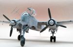 PaperCraft kit Heinkel He 219 Uhu eagle-owl airplane 3d paper model crafting PDF plans DIY template - Image 6