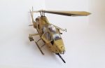 PaperCraft kit Tzefa Bell Ah-1F helicopter 3d paper model crafting kit PDF plans to print cut & DIY paper craft template hobby puzzle decor - Image 4