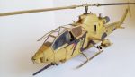 PaperCraft kit Tzefa Bell Ah-1F helicopter 3d paper model crafting kit PDF plans to print cut & DIY paper craft template hobby puzzle decor - Image 6