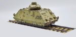 PaperCraft kit Armoured Trolley Steyr 3d paper model crafting kit PDF plans to print cut & DIY paper craft template for hobby puzzle decor
