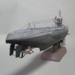 PaperCraft kit VII-C U-boat submarine 3d paper model crafting kit PDF plans DIY template - Image 4