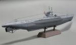 PaperCraft kit VII-C U-boat submarine 3d paper model crafting kit PDF plans DIY template - Image 3