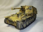 PaperCraft kit Wespe self propelled gun 3d paper model crafting kit PDF plans to print cut &DIY paper craft template for hobby puzzle decor - Image 2