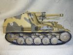PaperCraft kit Wespe self propelled gun 3d paper model crafting kit PDF plans to print cut &DIY paper craft template for hobby puzzle decor - Image 3