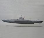 PaperCraft kit VII-C U-boat submarine 3d paper model crafting kit PDF plans DIY template