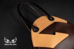 Leather Lysa Bag Pattern: Geometric Handbag Template (PDF & DXF) - Image 9